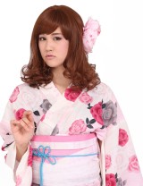 Wigs2you 全假髮 日本正品 斜劉海 高溫絲 長款卷髮 氣質 時尚假髮W-592